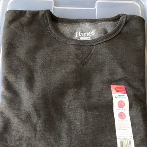 Ladies gray sweatshirt size Large